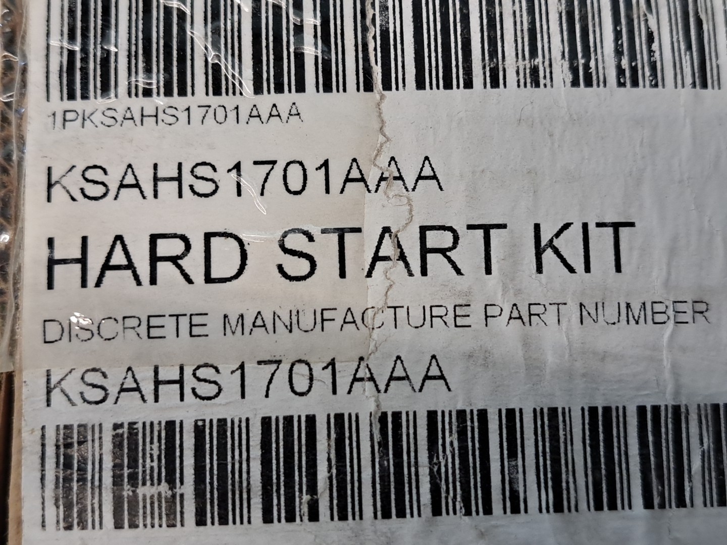 Hard Start Kit KSAHS1701AAA NEW