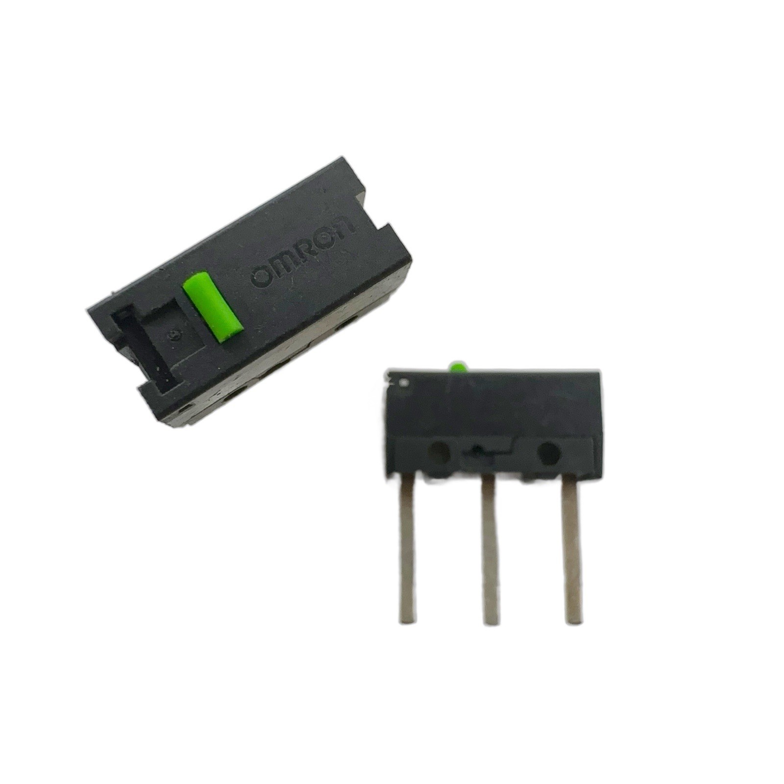 Omron Green Dot 9mm Long 3-Pin Micro Switch 13x5.8x6.6mm (4 Pcs)