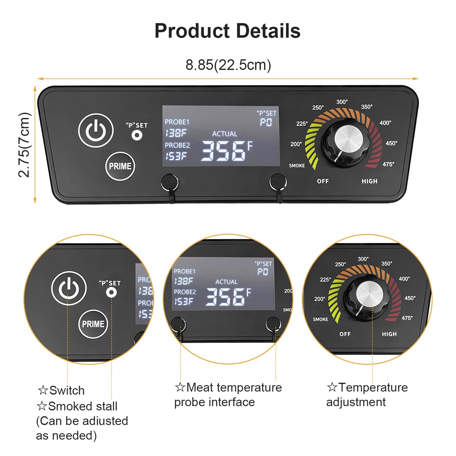 Upgraded Control Board for Pit Boss Wood Pellet Grills, Controller
