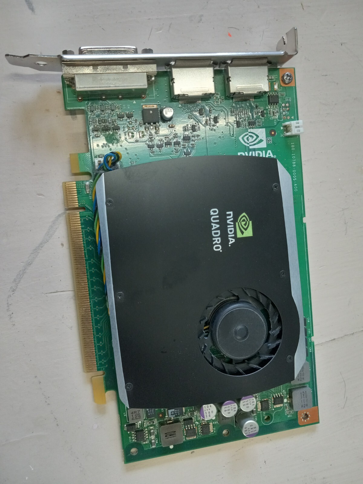 OEM Dell NVIDIA Quadro FX 580 (R784K) 512 MB GDDR3 SDRAM PCI Graphic Card