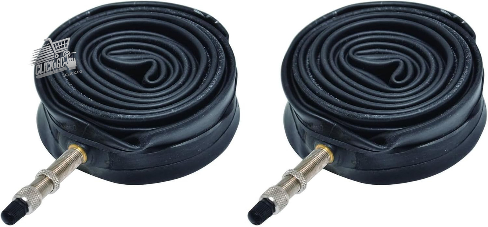 Dunlop 28X1 5/8X1 3/8 37-622 Air Chamber 40mm, 1 3/8 (37) (Pack of 2)