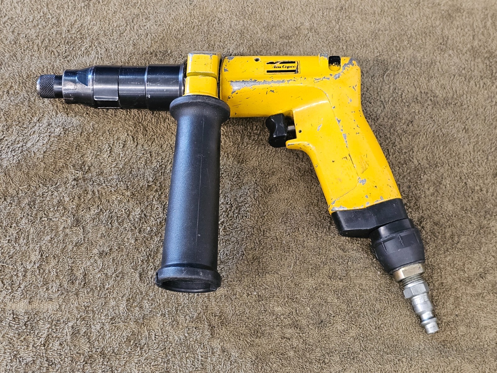 Atlas Copco Air Pneumatic Bit Screwdriver Driver Drill Reversible LUM24 HR05 Q