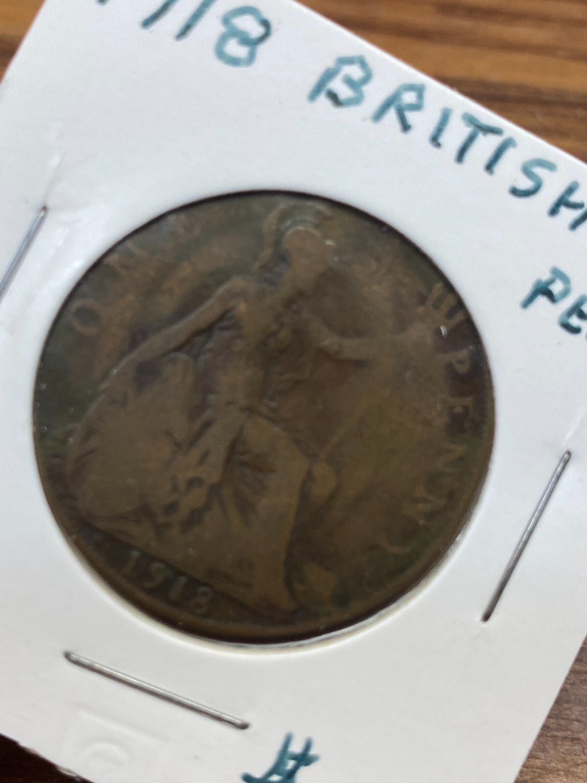 STORAGE UNIT FIND 1918 British One Penny Coin