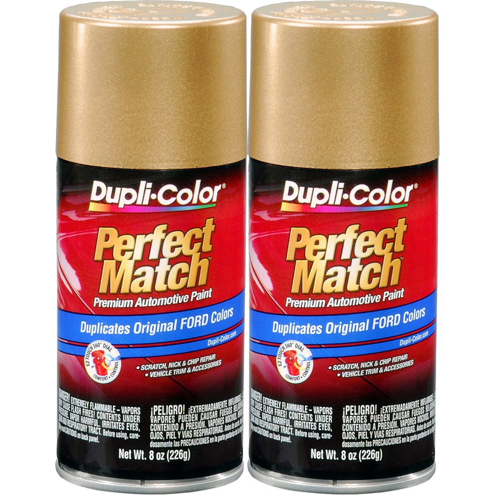 Duplicolor BFM0351 (2-Pack), Perfect Match Aerosol Paint Ford BP, Sunburst Gold