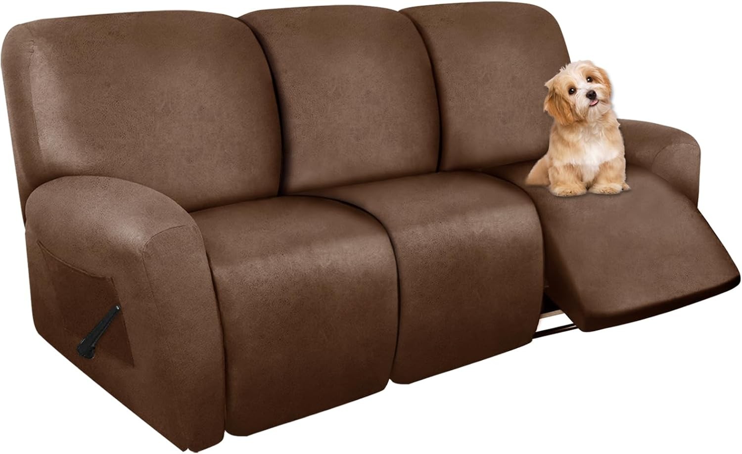 Recliner Sofa Covers - Leather Like Recliner Sofa 3 Seater Recliner Couch Covers
