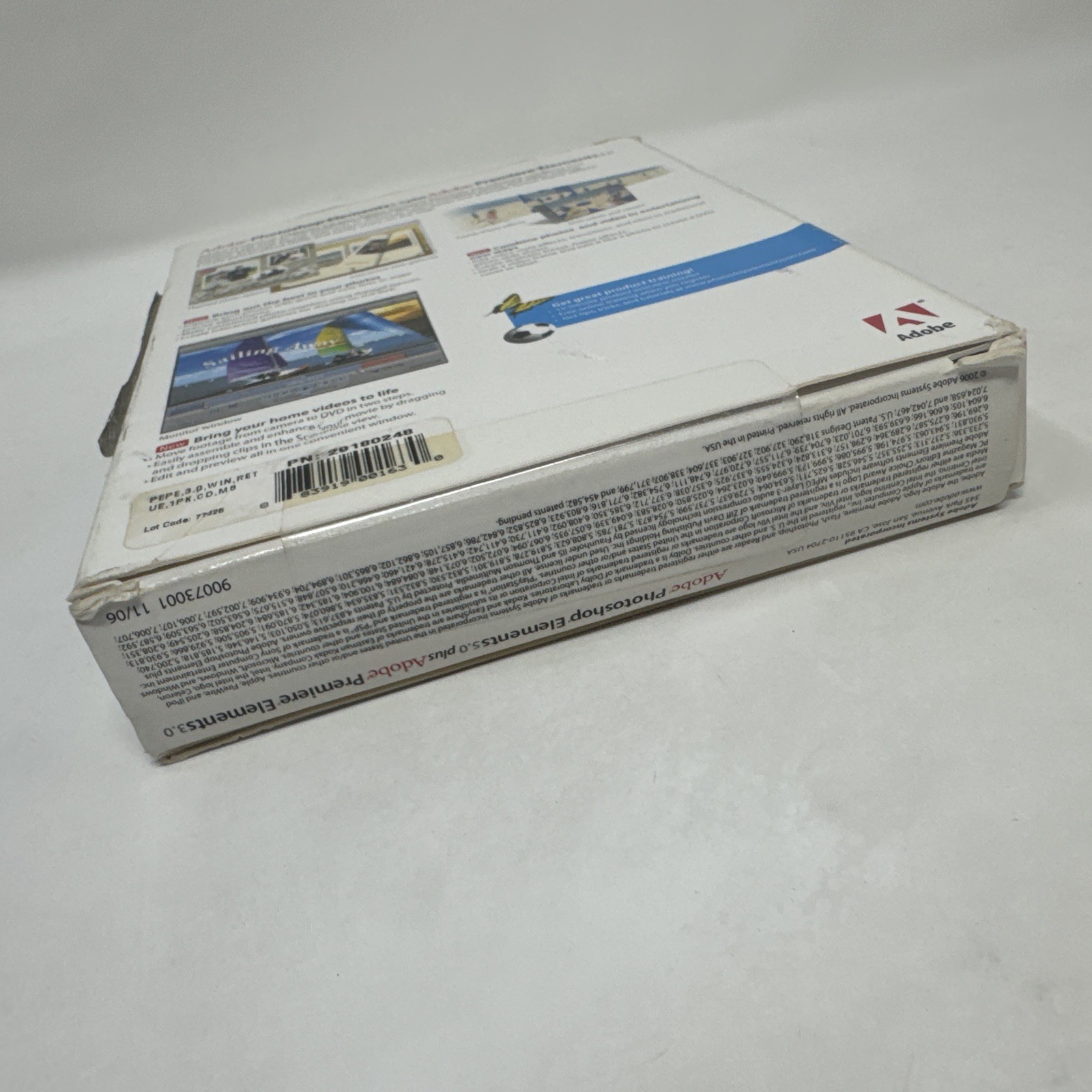 Adobe Photoshop Elements 5.0 & Adobe Premiere Elements 3.0! ~ Fast Shopping!