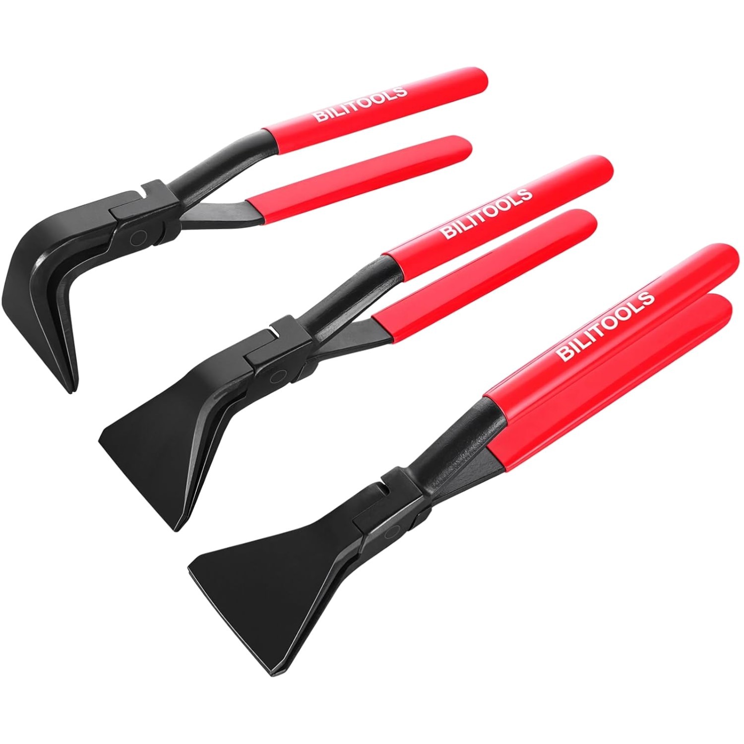 Ergonomic 3-Piece Metal Bending Pliers - Ideal for Tight Spaces & Automotive Use