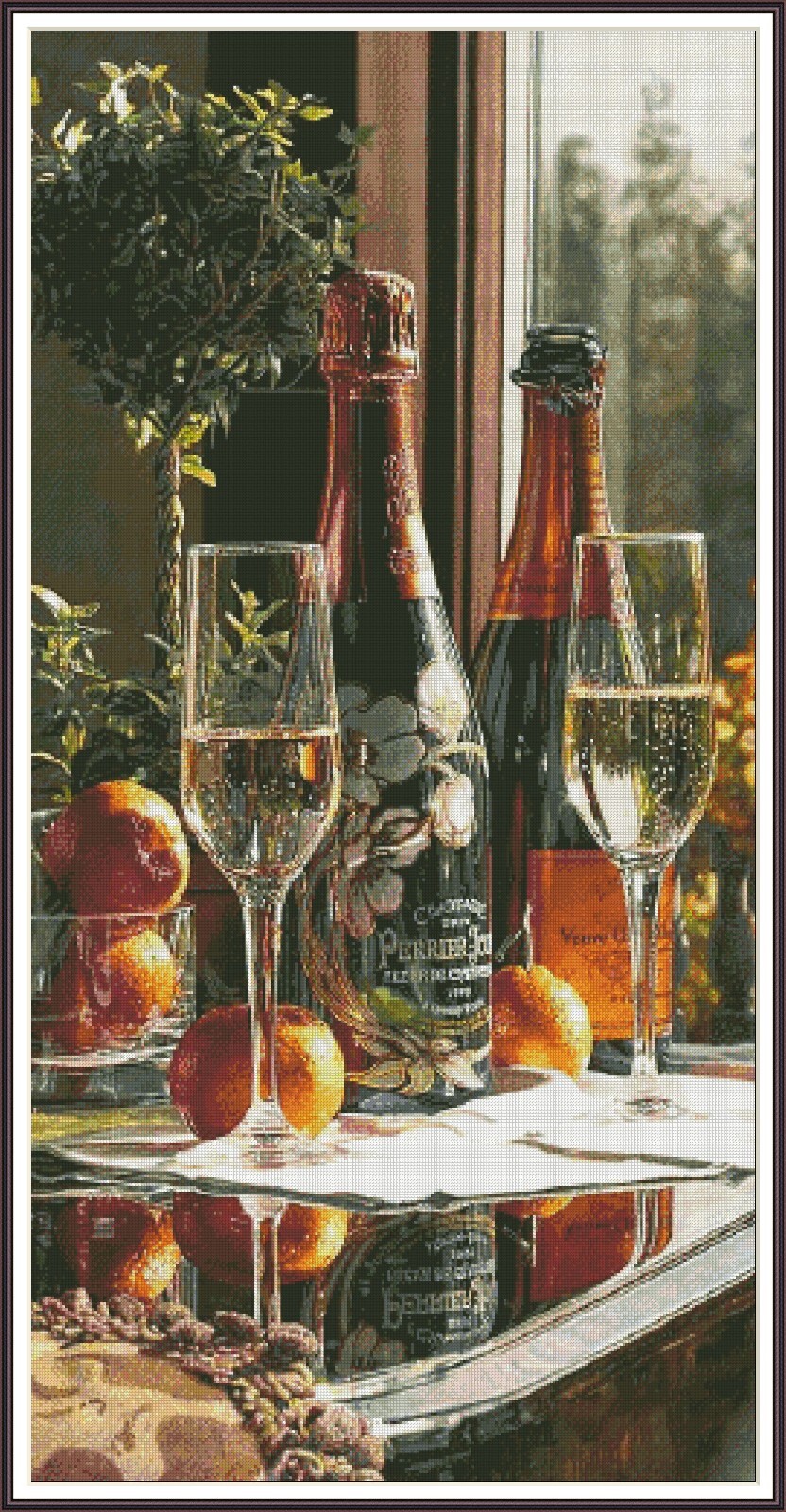 Sparkling Proposal 790 - Chart Counted Cross Stitch Pattern Xstitch
