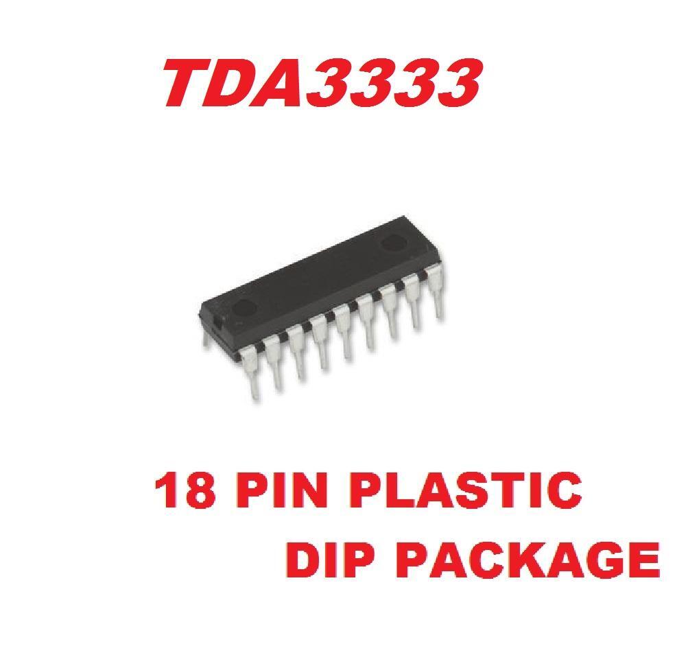 MOTOROLA TDA3333 18 pin Dip CHROMA DEMODULATOR CIRCUIT ( QTY 4 ) *** NEW ***