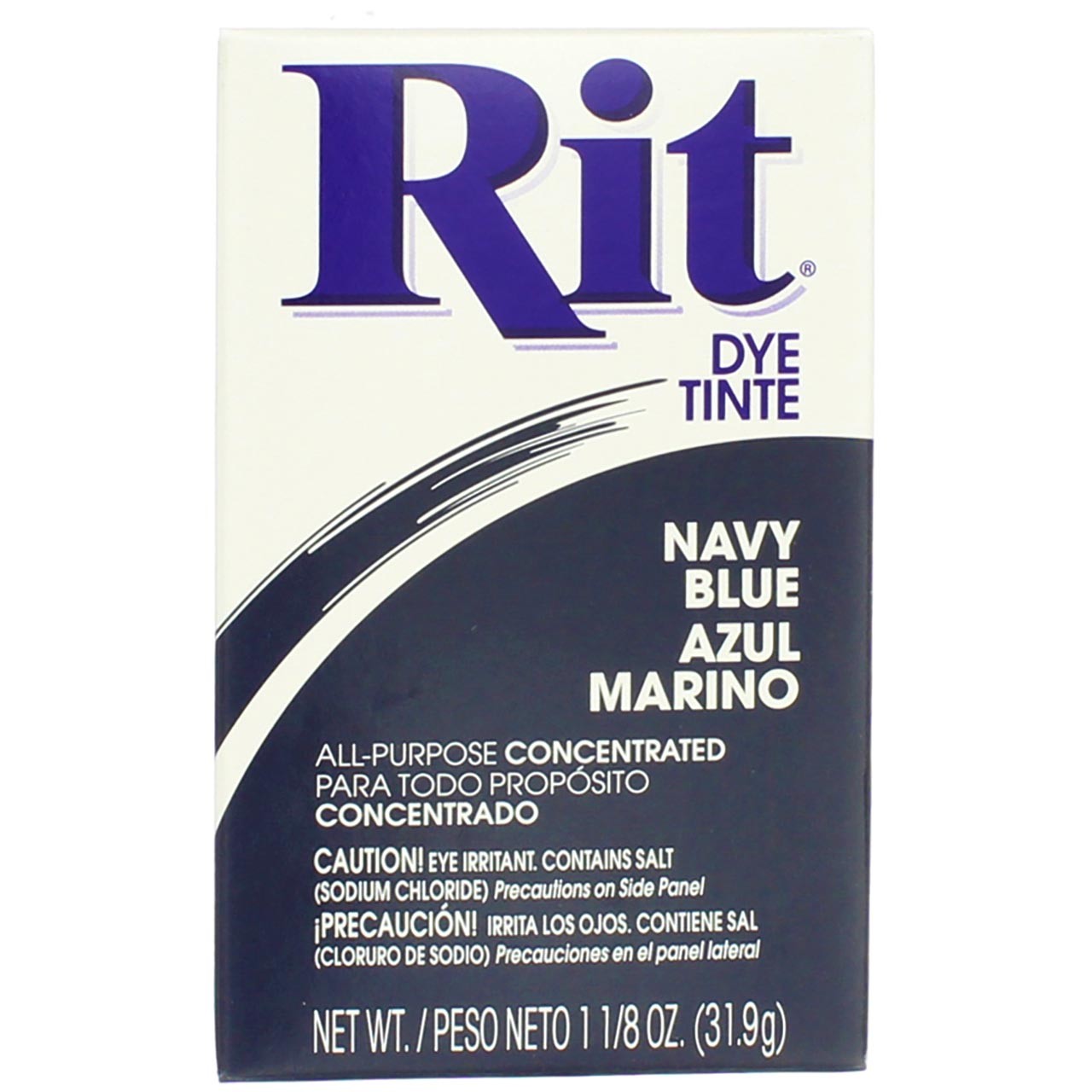 2 Pack Rit All-Purpose Powder Dye, Navy Blue, 1.125 oz