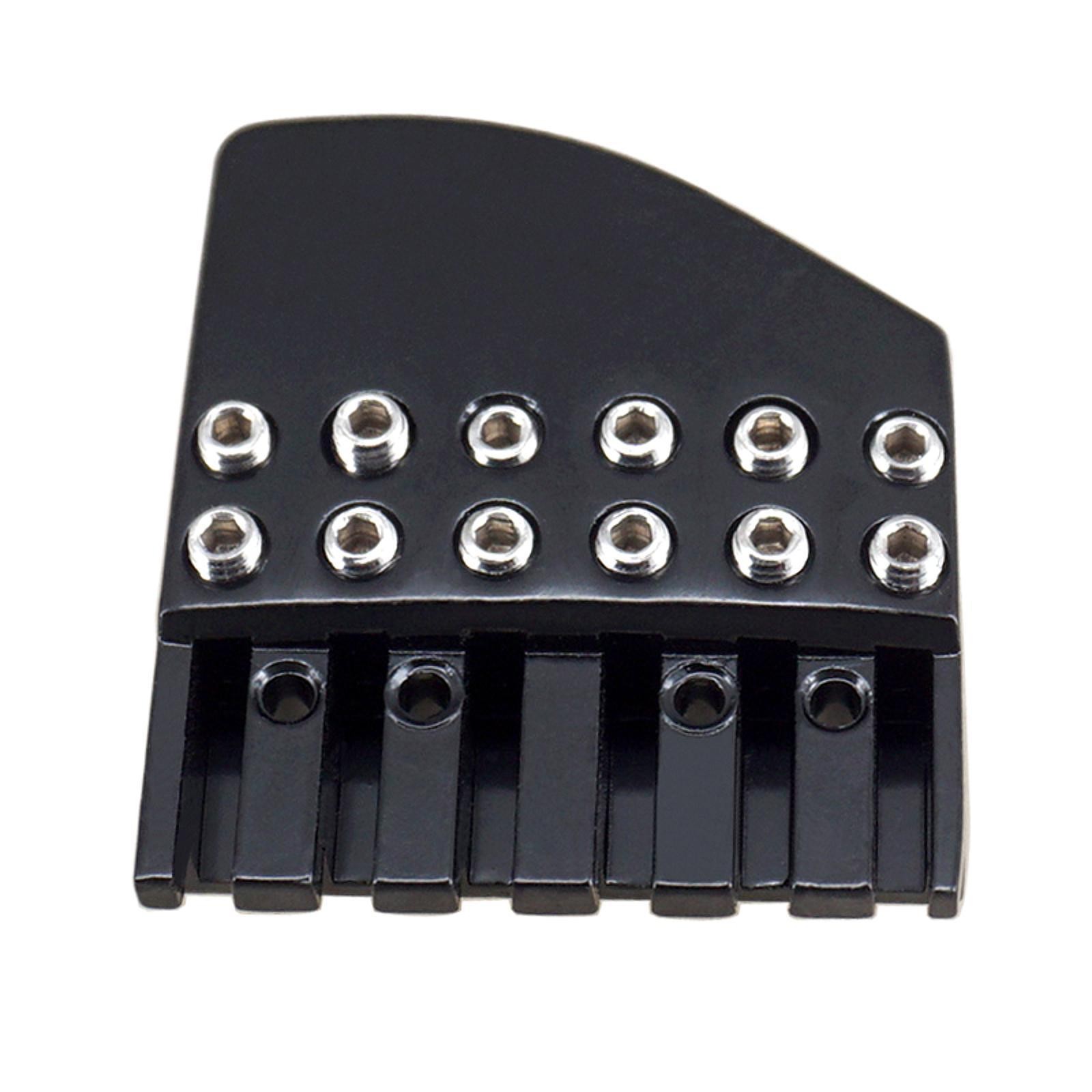 Headless Guitar Bridge Nut 6 String Guitar Locking Nut