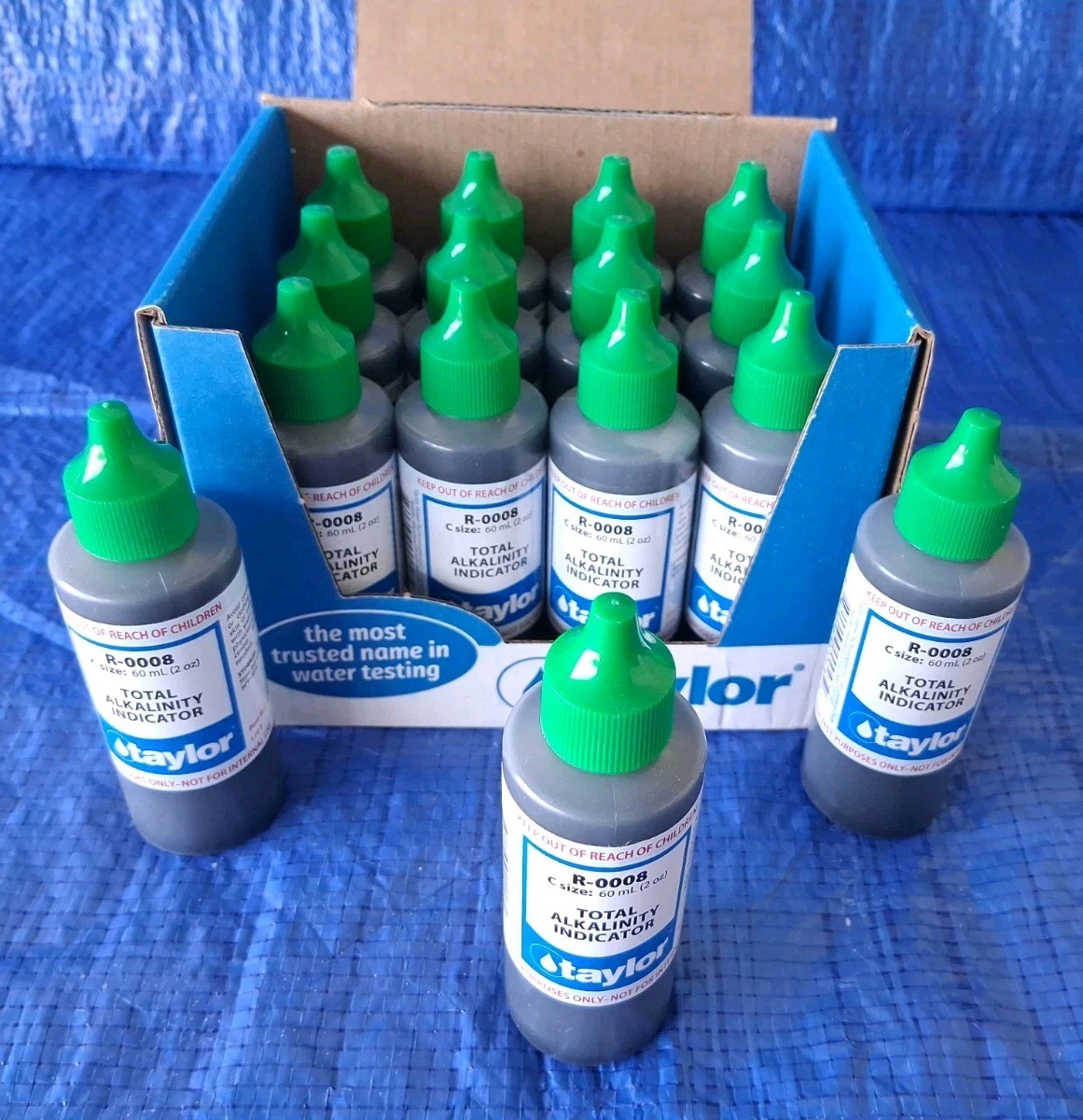 Taylor Technologies R-0008-C TOTAL ALKALINITY INDICATOR Reagent (2 oz Bottle)