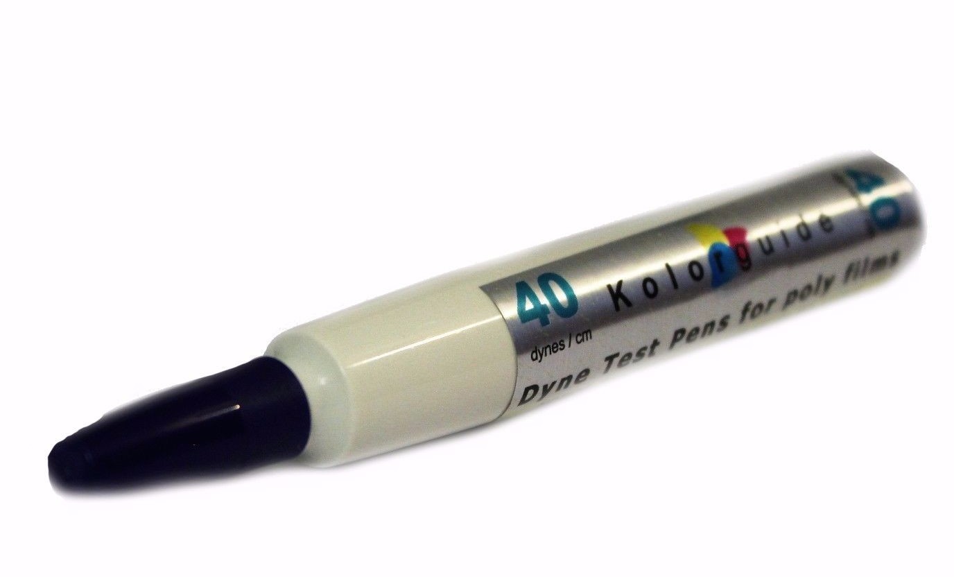 Dyne Test Pen 38 Dynes/cm – Single Unit – Surface Energy & Ink Adhesion Testing