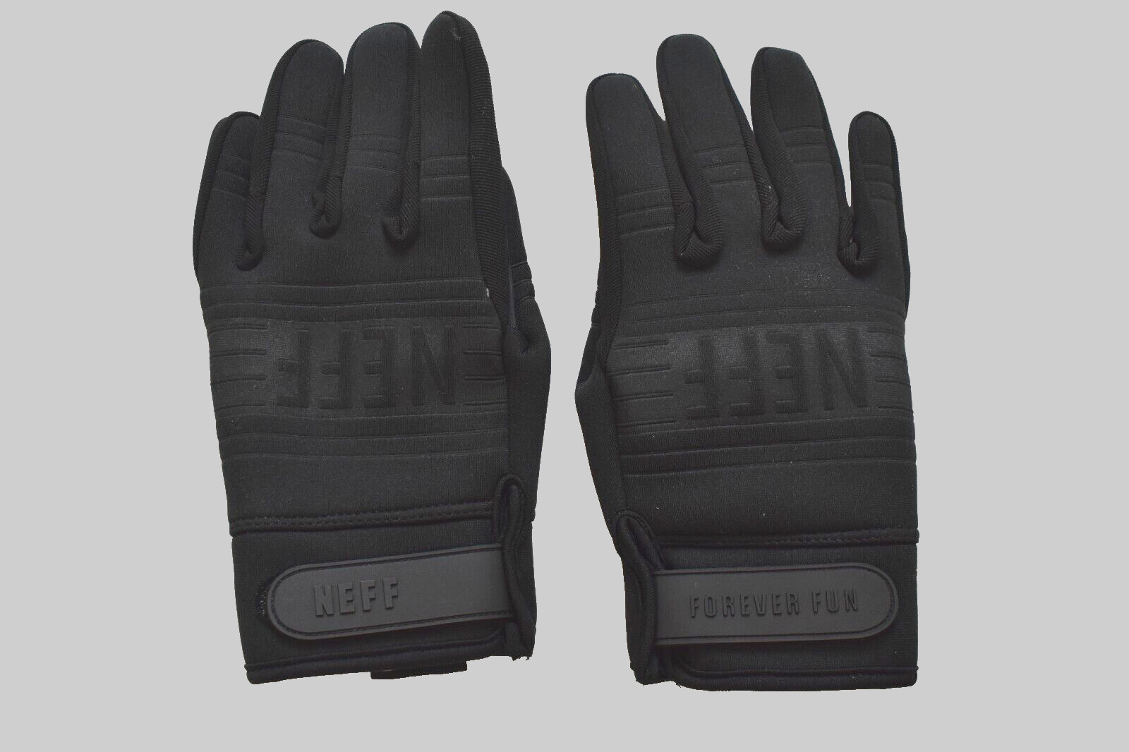 Neff Mens Daily Skater Ski Snowboard Pipe Black Gloves New With Tags Medium