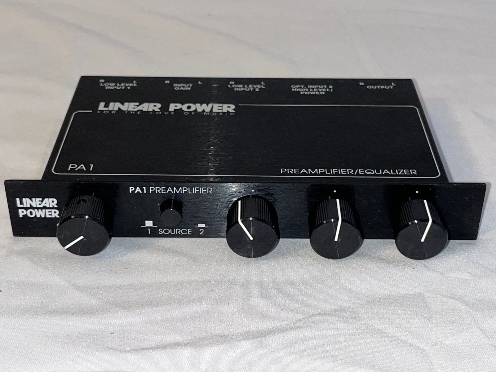 NIB - EXTREMELY RARE LINEAR POWER PA-1 PREAMP EQUALIZER PA1 - COLLECTOR PIECE