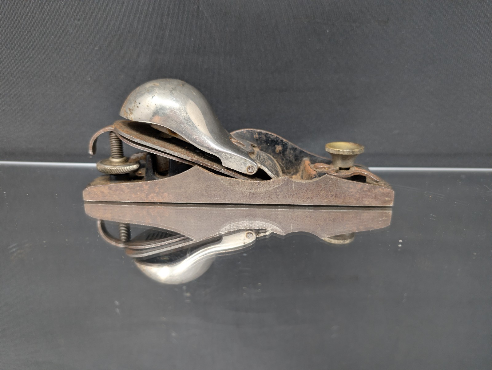 1920s Stanley SWEETHEART no. 65 Low Angle Block Plane KNUCKLE Antique Tool