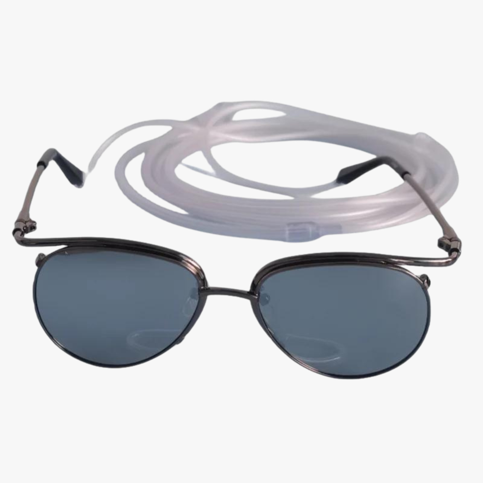 Invisible Sunglasses Nasal Cannula Oxygen Therapy Glasses