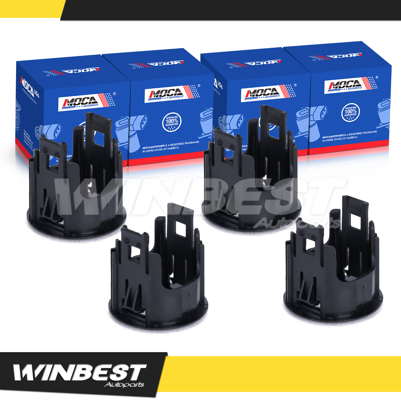 4x Parking Sensor Retainer Holder for INFINITI Q70 QX80 Nissan Altima Maxima