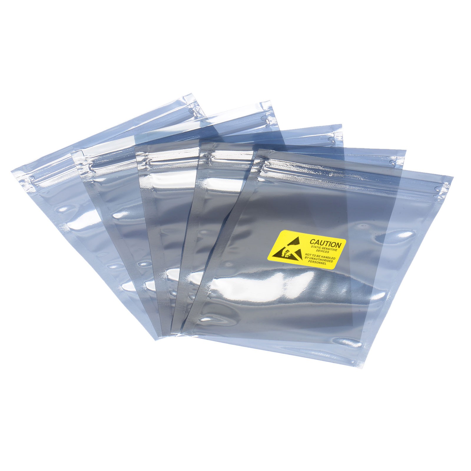 Anti Static Bags ESD Shielding Bags Resealable with Labels 4x6inch/100pcs