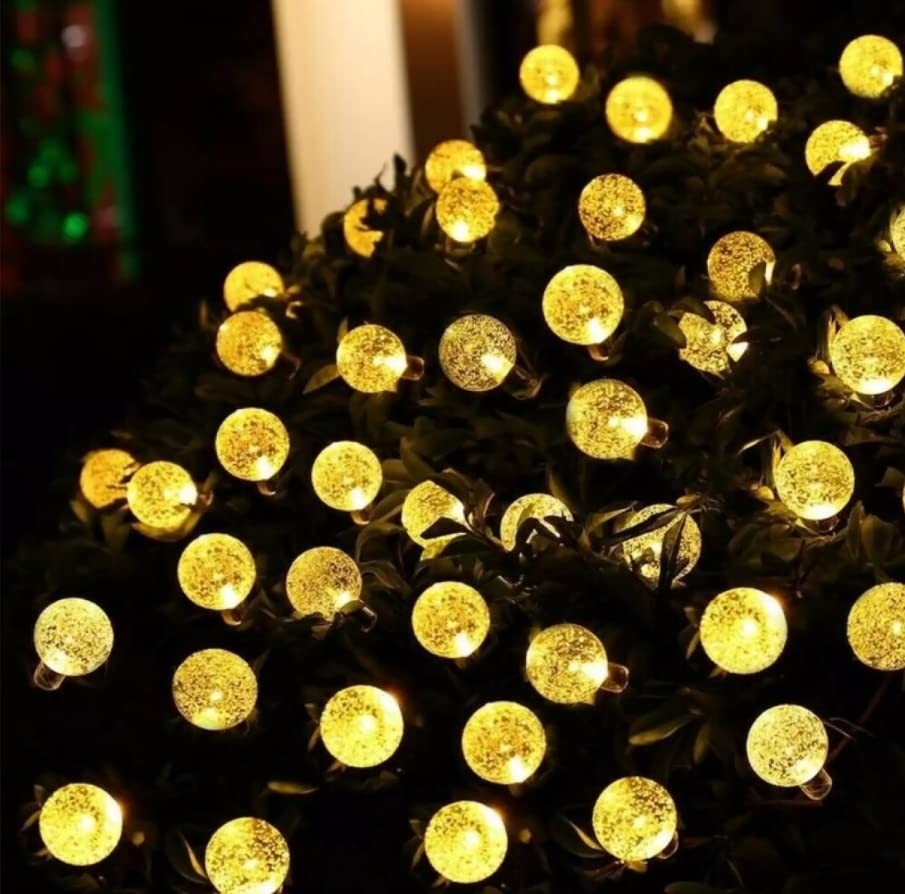Solar String Lights, 2 Pack Outdoor String Light 60 LED 40ft 8 Lighting Modes