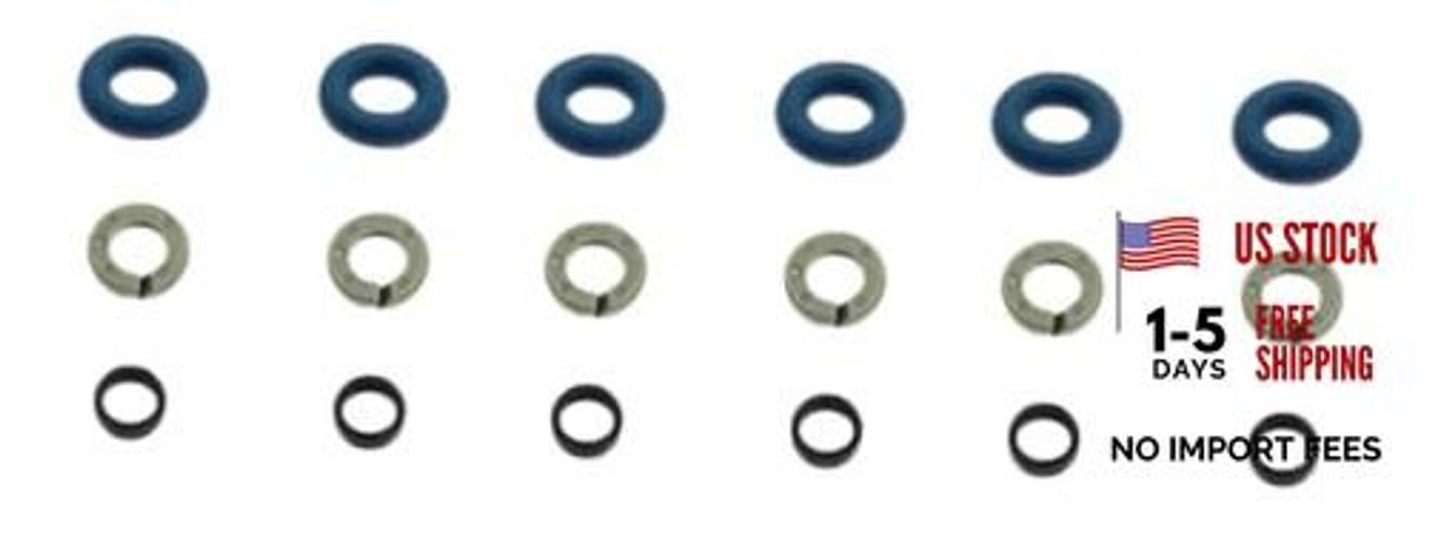 Fuel Injector Repair Seal Set For F150 15-20 Expedition 18-21 3.5L 6 Cyl FJ1398