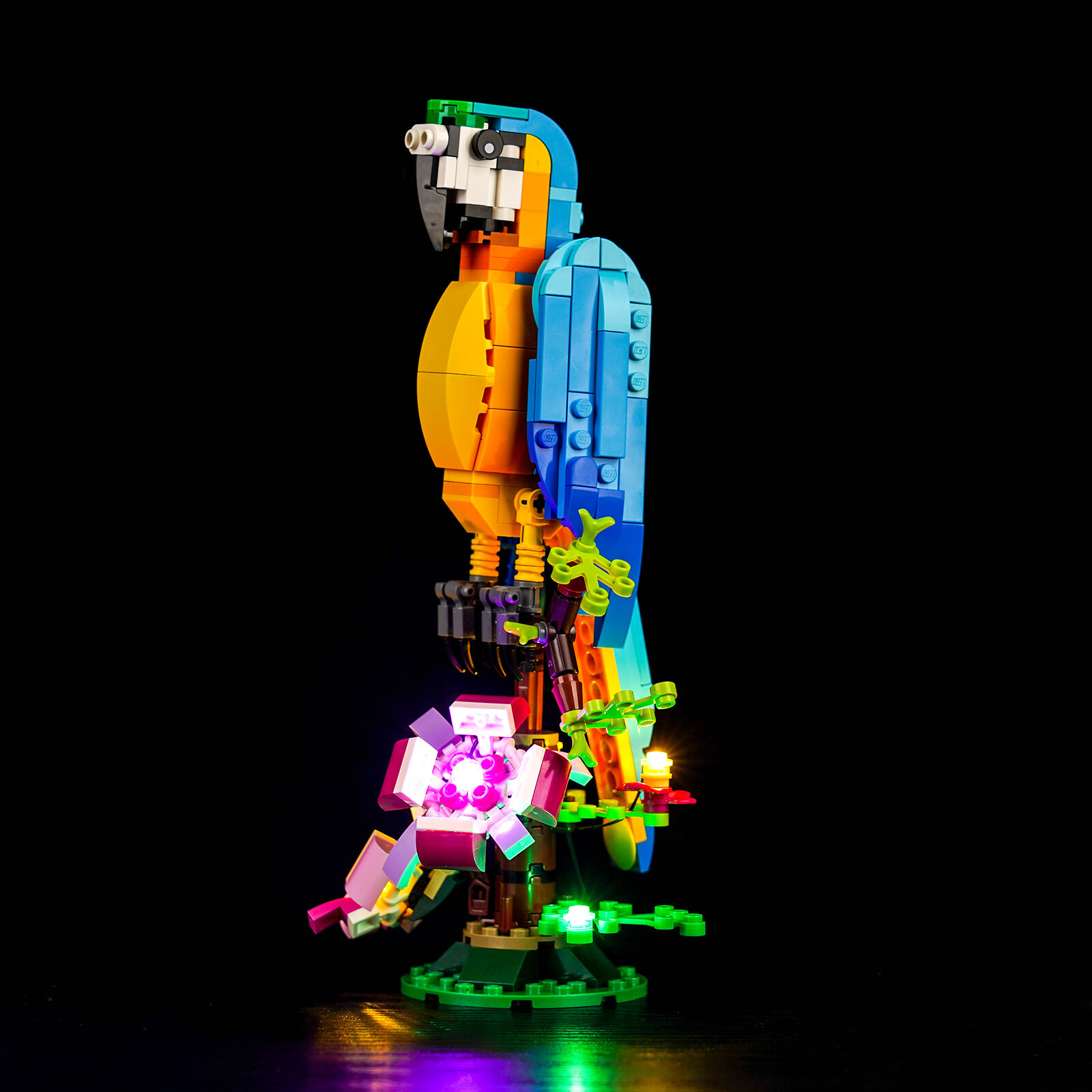 BrickBling LED Light Kit for LEGO 3 in 1 Exotic Parrot 31136 Animal Figures DIY