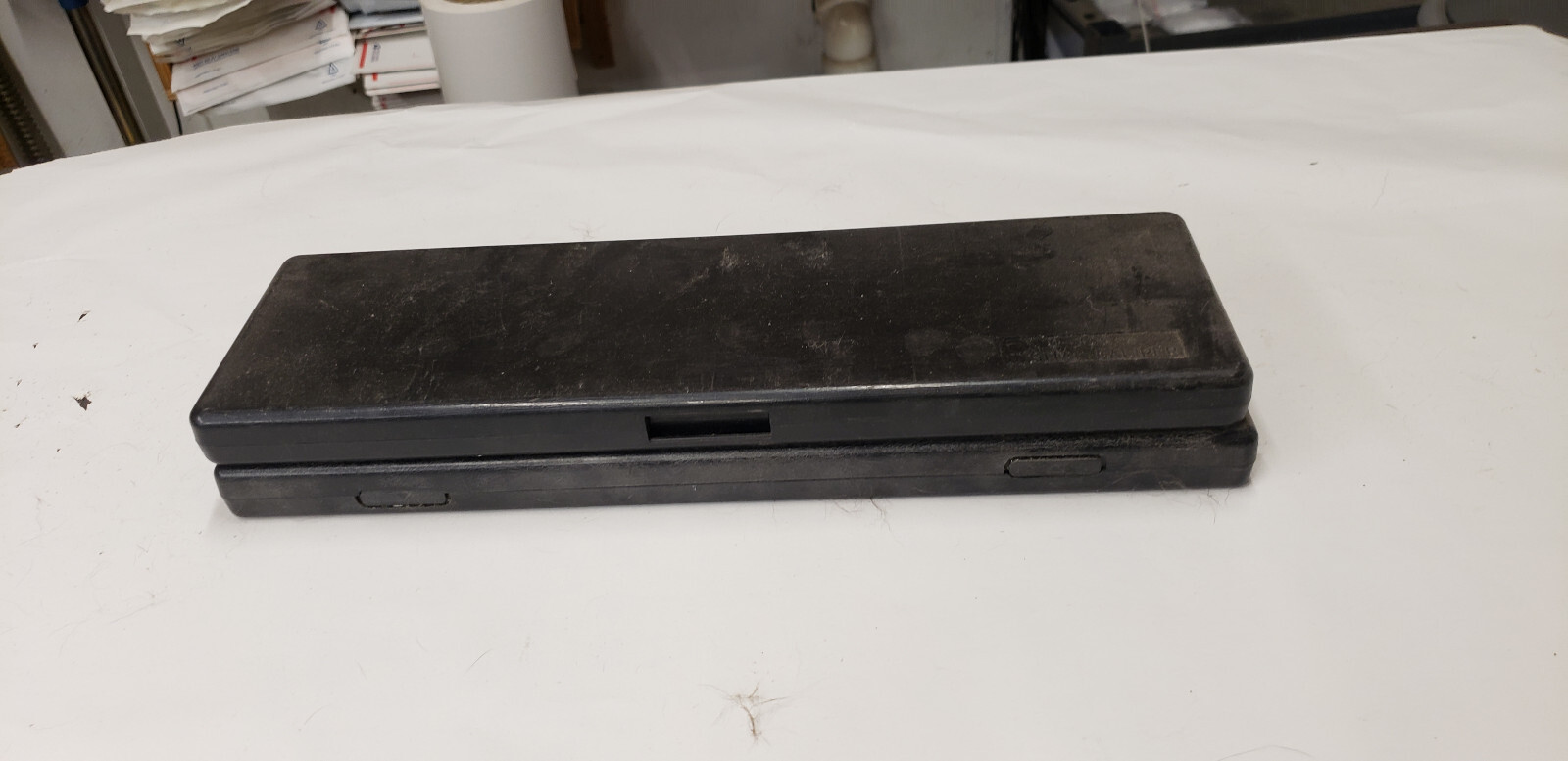 2-Piece Imported 0 -12" Electronic & Dial Calipers in Boxes. Both Working.