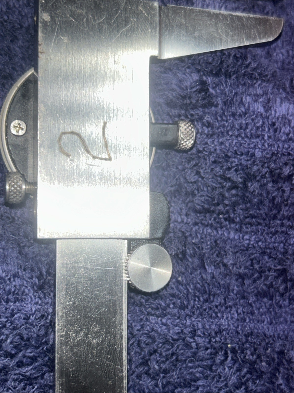 Mitutoyo No. 505-626 6” Dial Caliper Tool With Case Excellent
