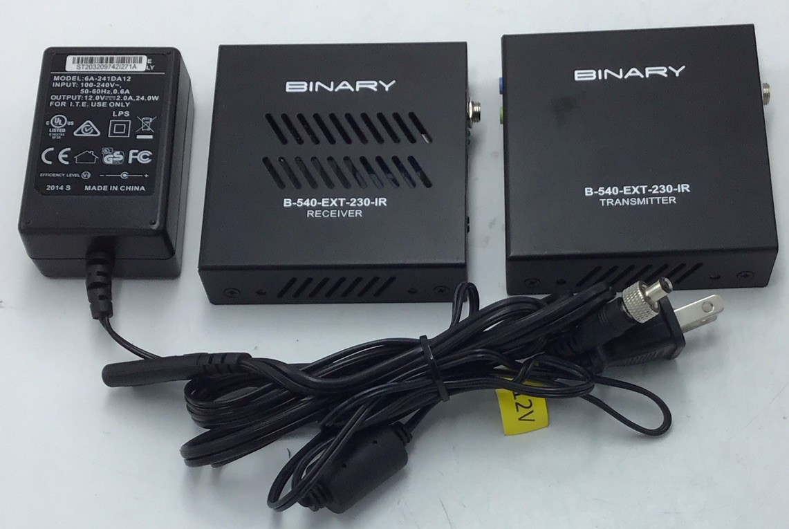 Binary B-540-EXT-230-IR 540 Series 4K Ultra HD HDBaseT with Extender IR j474