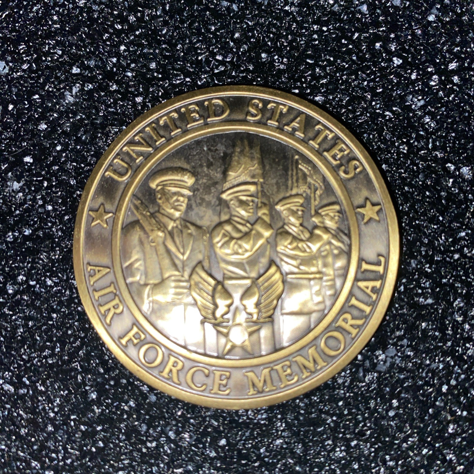 UNITED STATES AIR FORCE Military Challenge COIN MEDALLION 06 Memorial Dedication