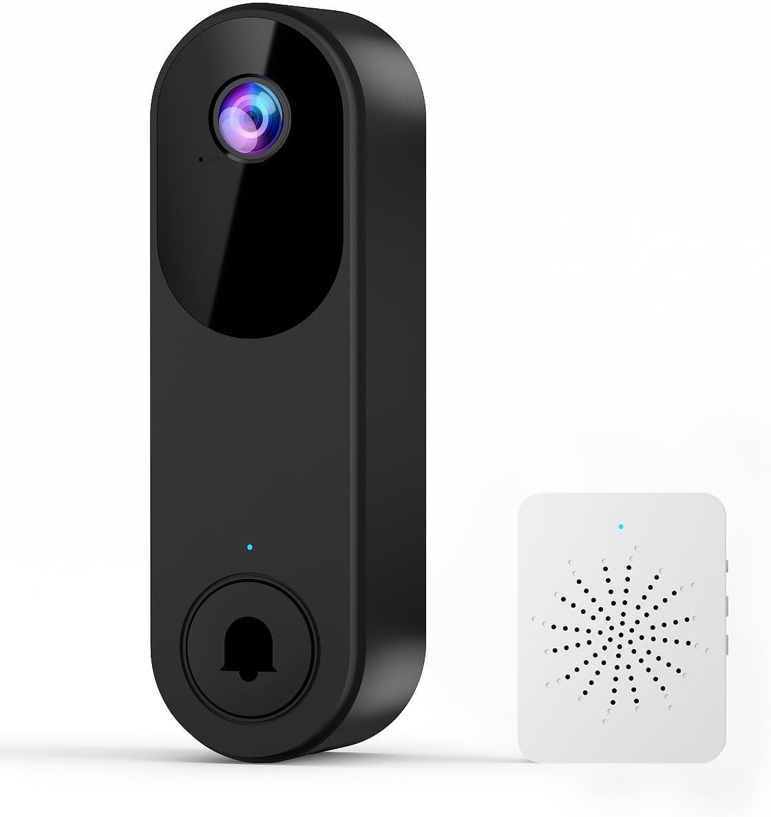 WiFi Ring Doorbell 1080P HD Security Camera Wireless Door Bell Camera With Chime