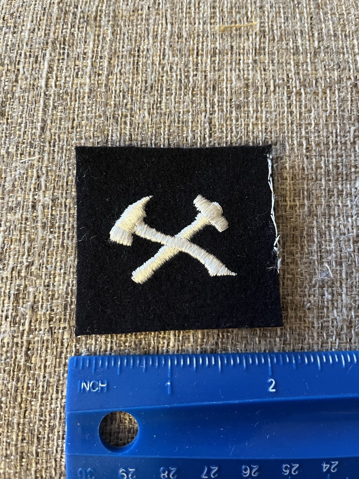 US Navy USN Damage Controlman Black Rating Rate Striker Patch INV12236