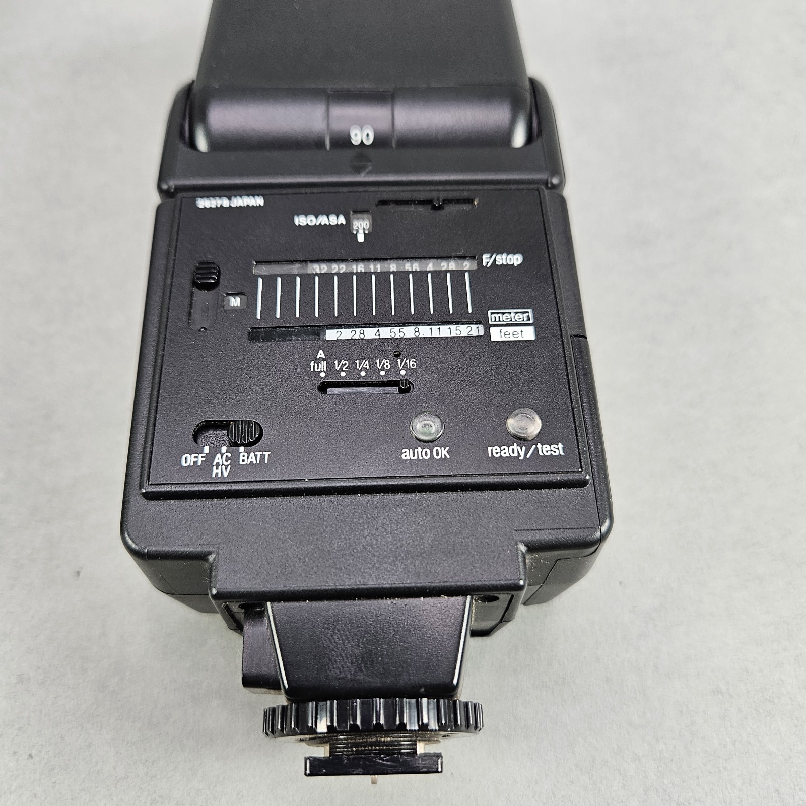 Sunpak Auto 383 Super Shoe Mount Flash Tested Works