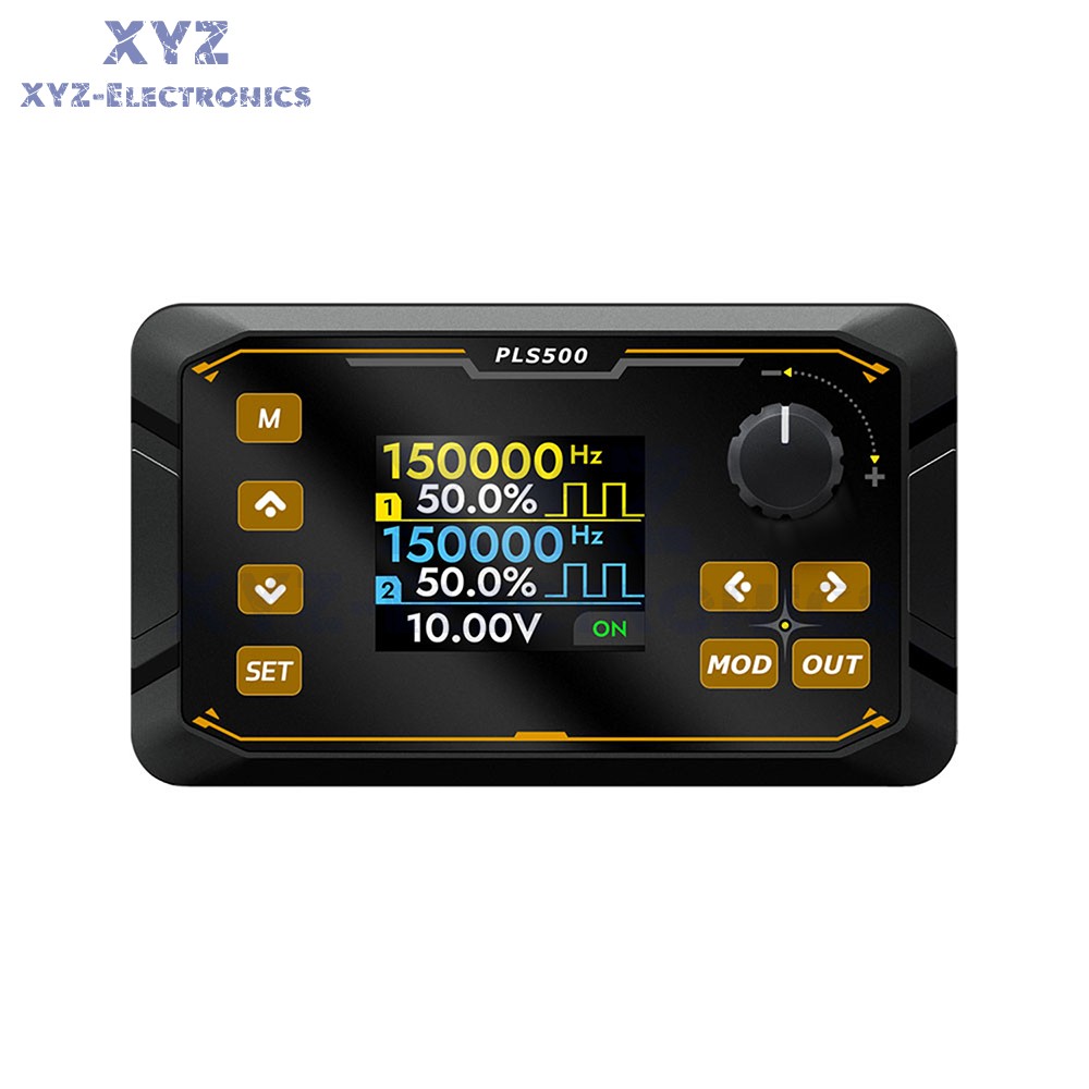 PLS500 Dual-Channel Pulse PWM Signal Generator Adjustable Programmable Dead zone