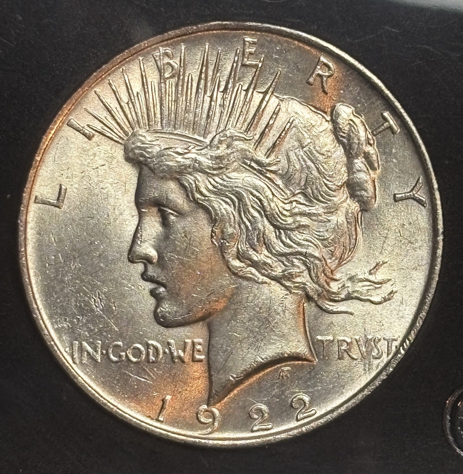 1922 P Peace Dollar - Uncirculated Slab