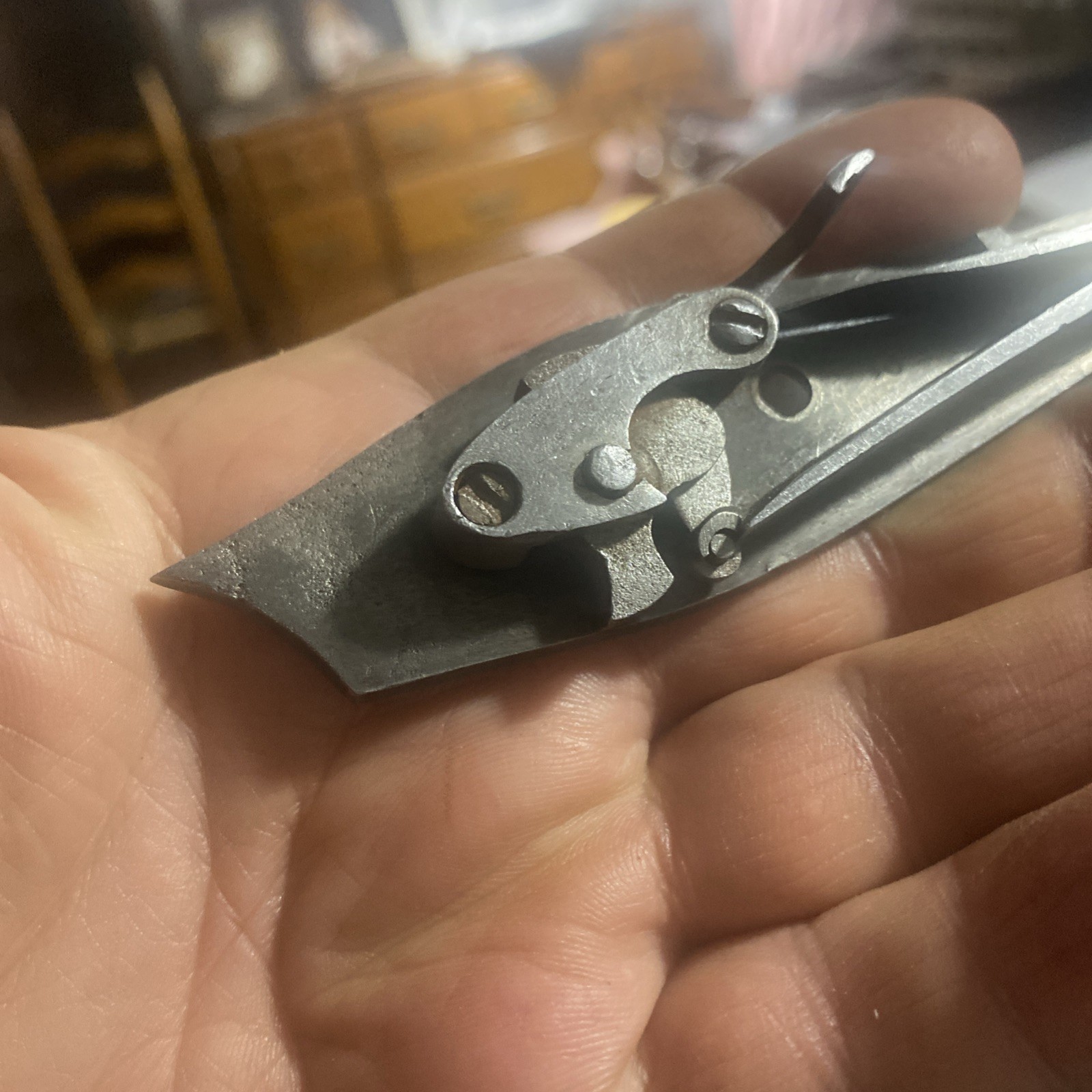Antique Muzzleloader Lock For Parts.