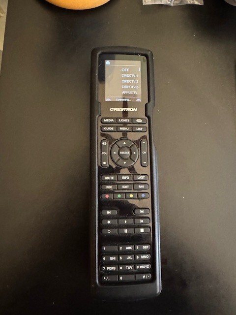 Crestron MLX-3 Color LCD Handheld Remote