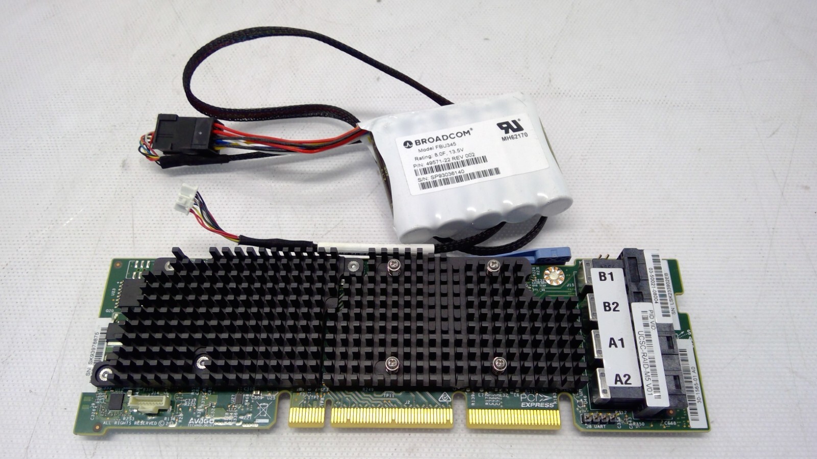CISCO UCSC-RAID-M5 12Gb/s SAS HBA Raid Controller card 2GB Cache  C220 C240