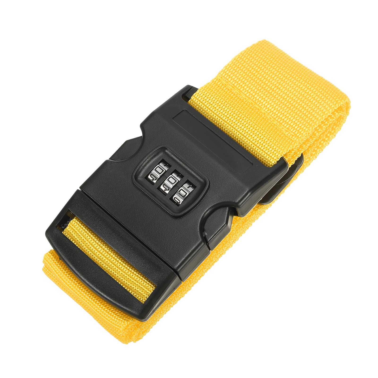 Luggage Straps with Combination Lock TSA Approved - Yellow