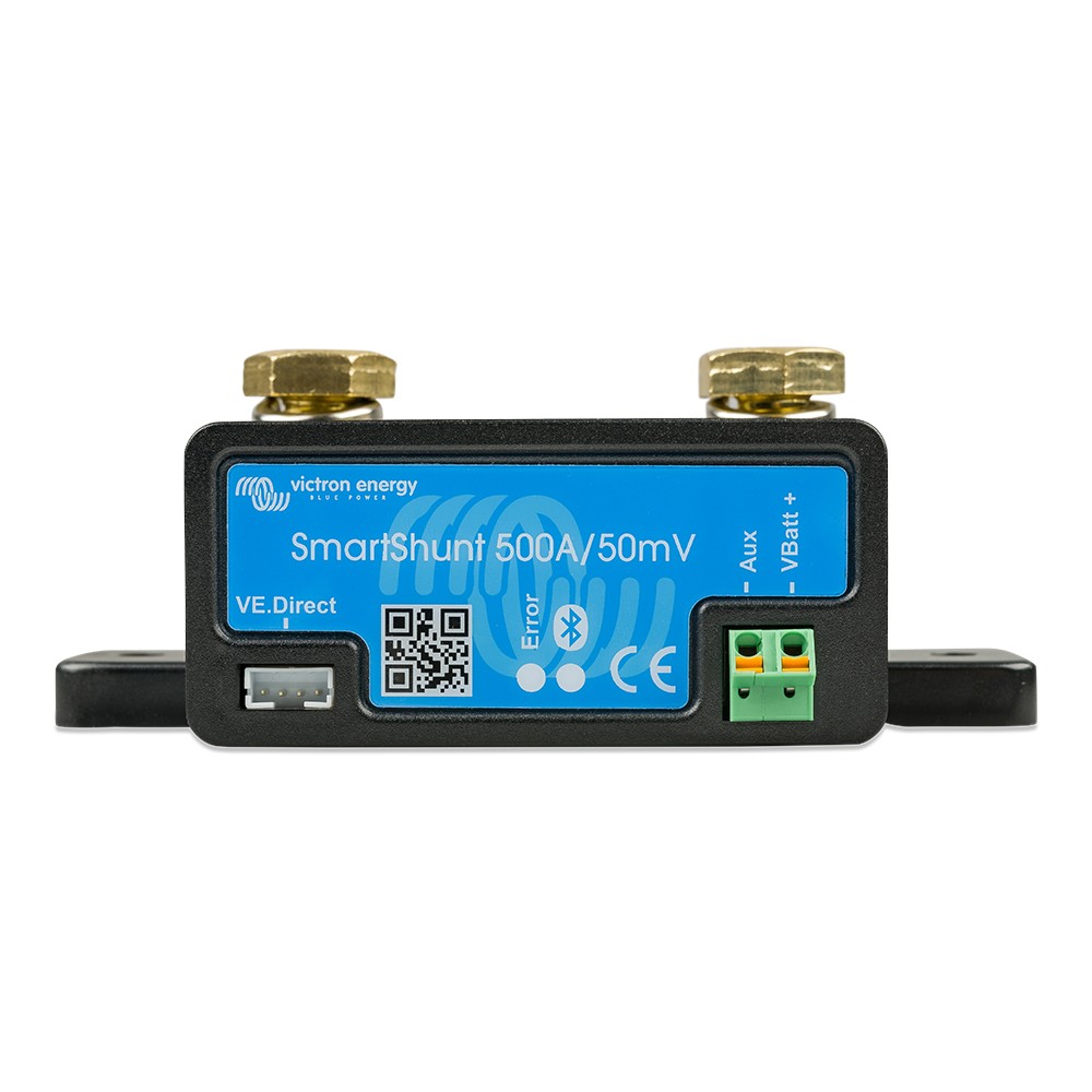 Victron Energy Shu050150050 Smartshunt 500Amp/50Mv Bluetooth Smart Battery