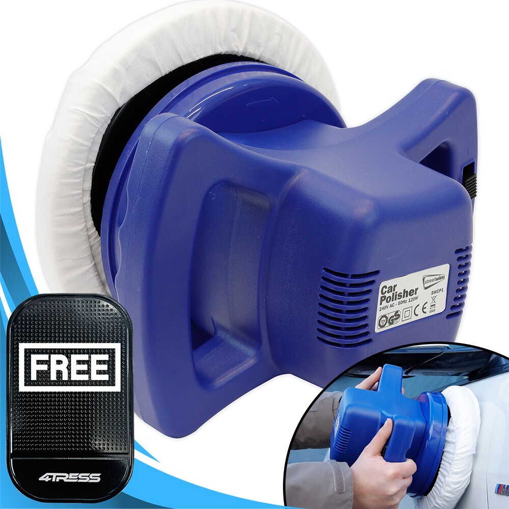 10" Orbital High Power Electric Car Polisher Polishing Buffer Machine SWCP1+M