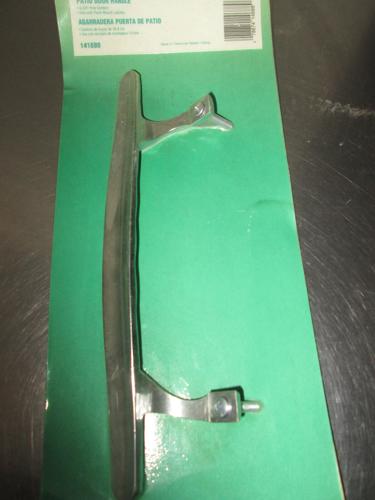 Slide-Co 141688 Sliding Door Pull, Chrome Plated