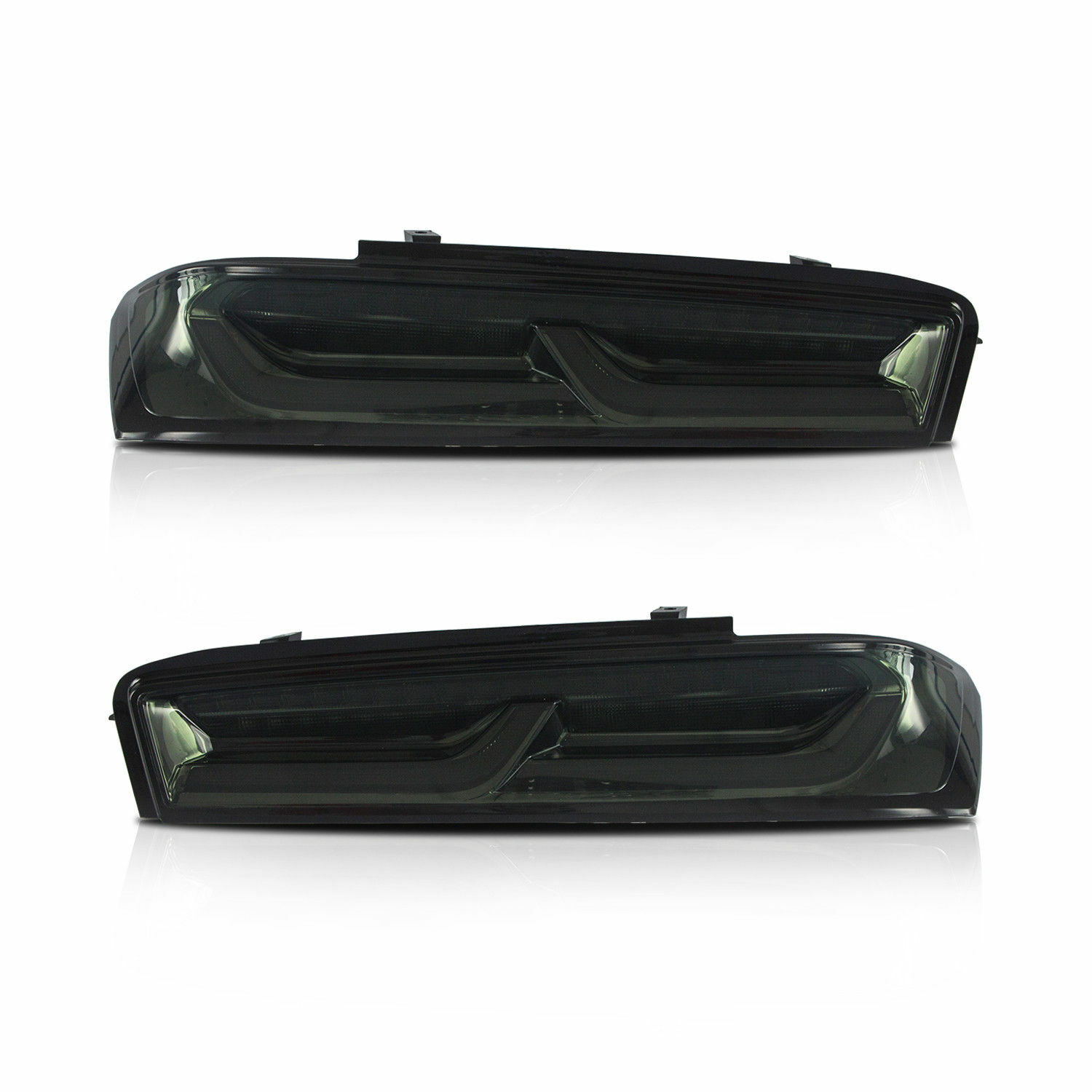 LED Tail Lights For Chevrolet Camaro 2016-2018 Rear Lights Smoked 1 Pair
