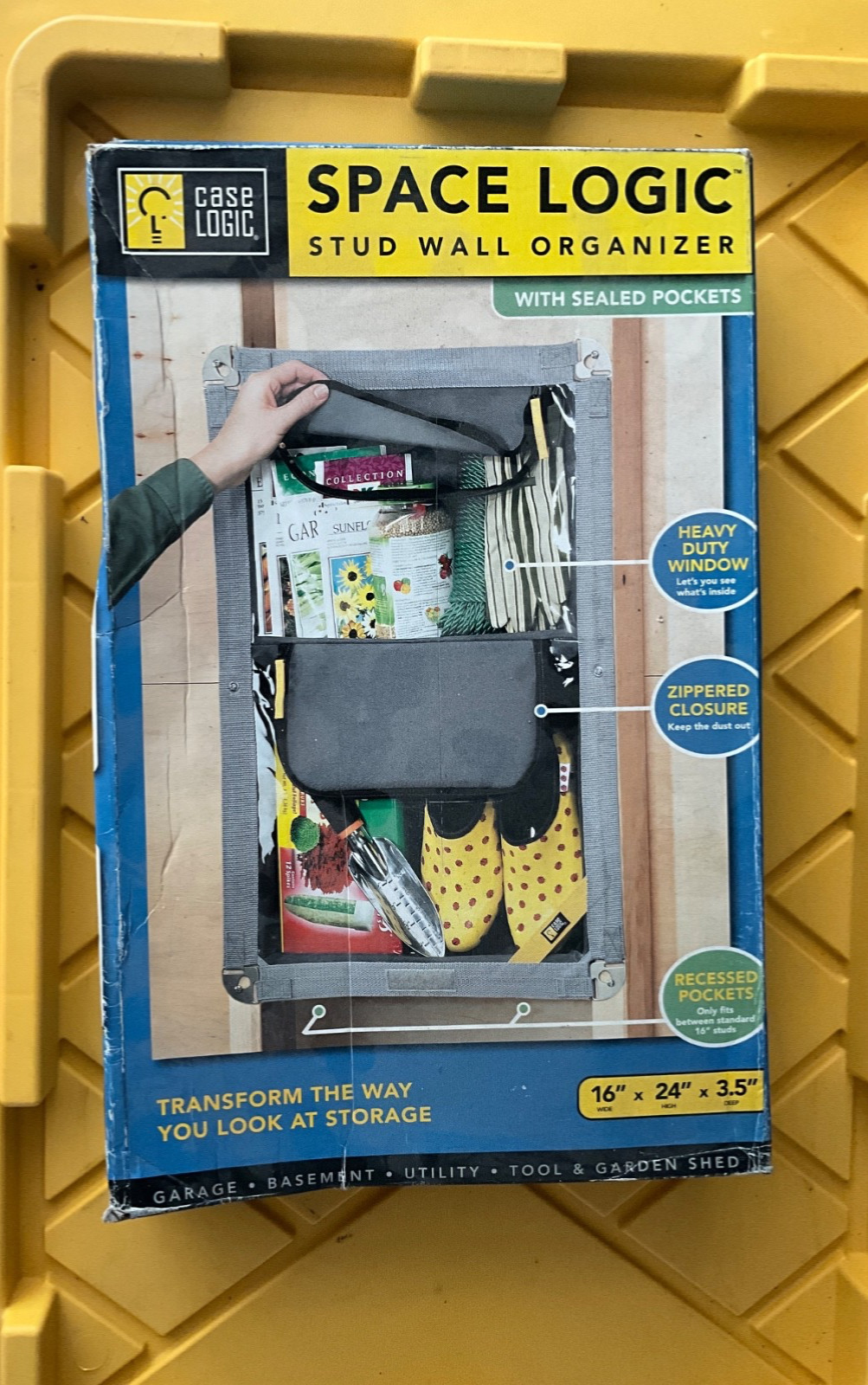 Case Logic Space Logic Organizer Garage Stud Wall Organizer #GS02