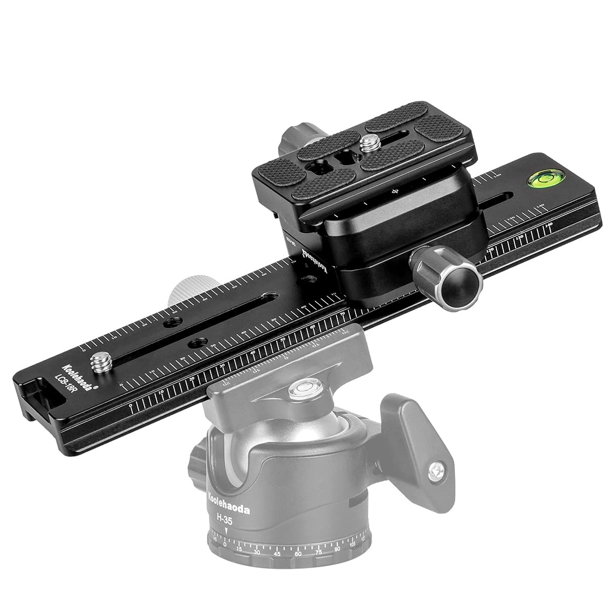 LCB18R 180mm Rail Nodal Slide Metal Quick Release Clamp Dual Dovetail 90
