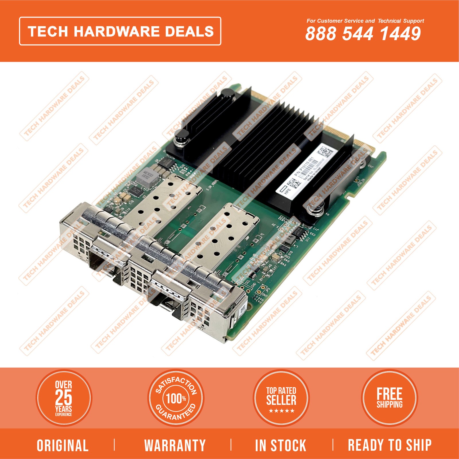 P10112-B21    Mellanox MCX562A-ACAI Ethernet 10/25Gb 2-port SFP28 OCP3 Adapter f