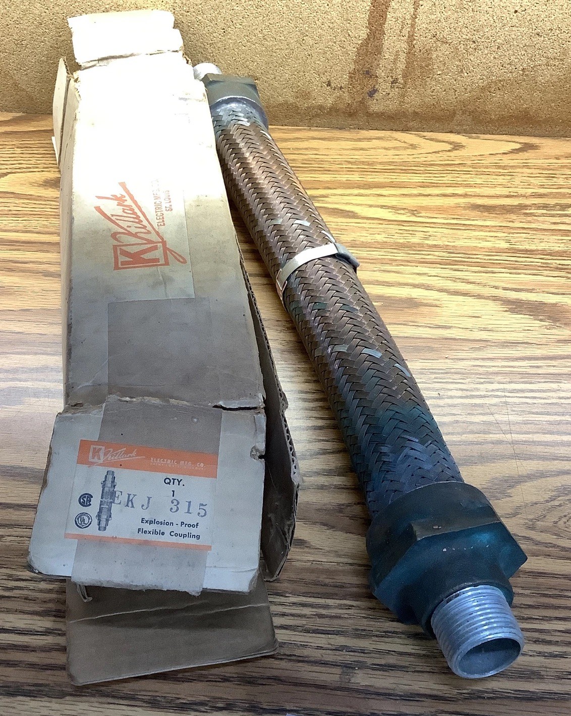 EKJ-315 KILLARK NO FLEX COUPLING 1-INCH X 15-INCH BRONZE