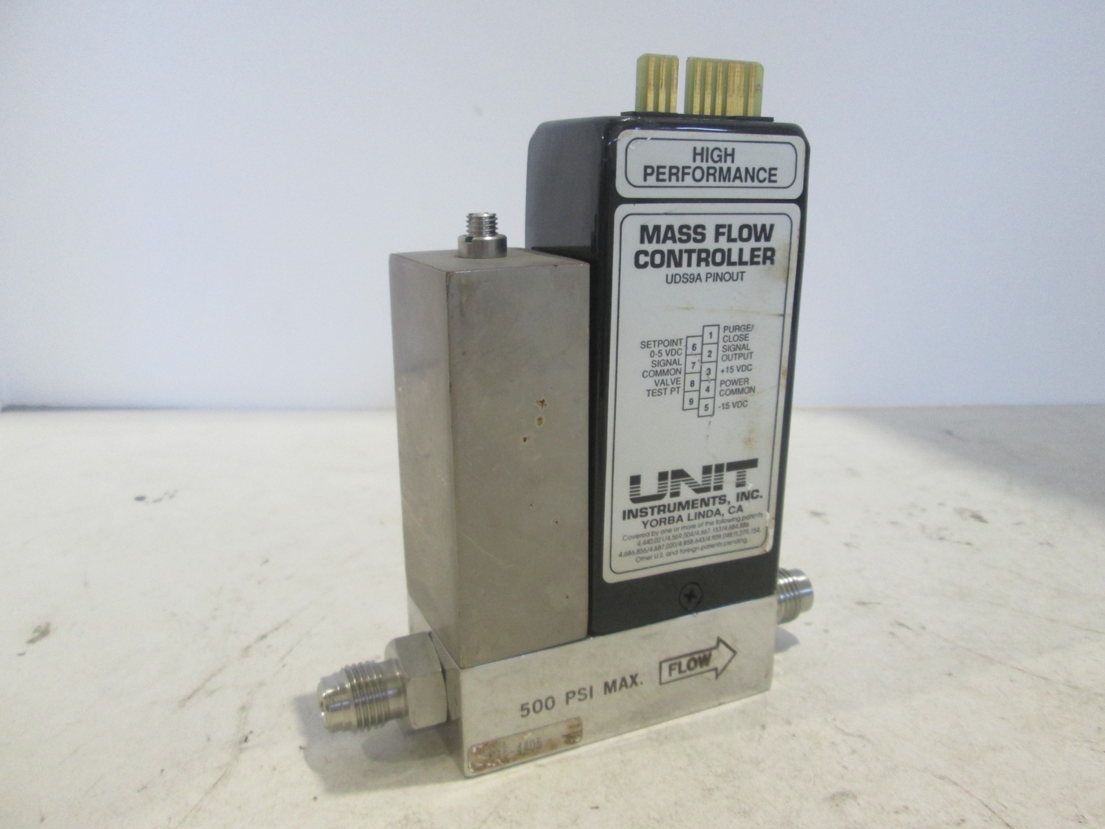 Unit, UFC-1500A, Mass Flow Controller, 3 SLM, AR, Used