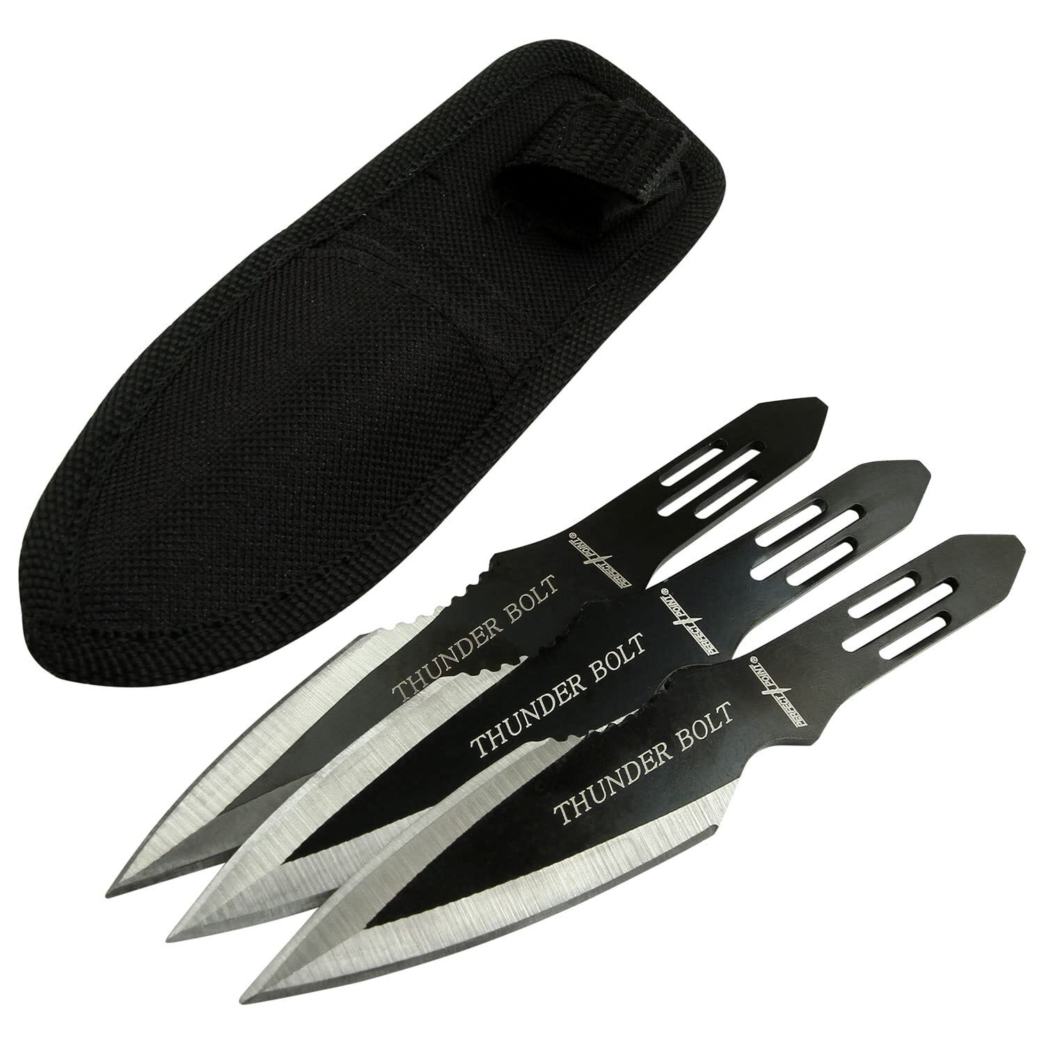 Perfect Point RC-595-3CS Throwing Knife Set 5.5" Overall