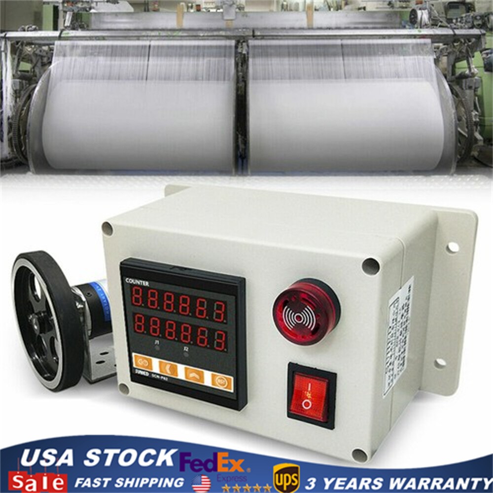 Digital Electronic Length Measure Meter Counter & 300PPR Rotary Encoder
